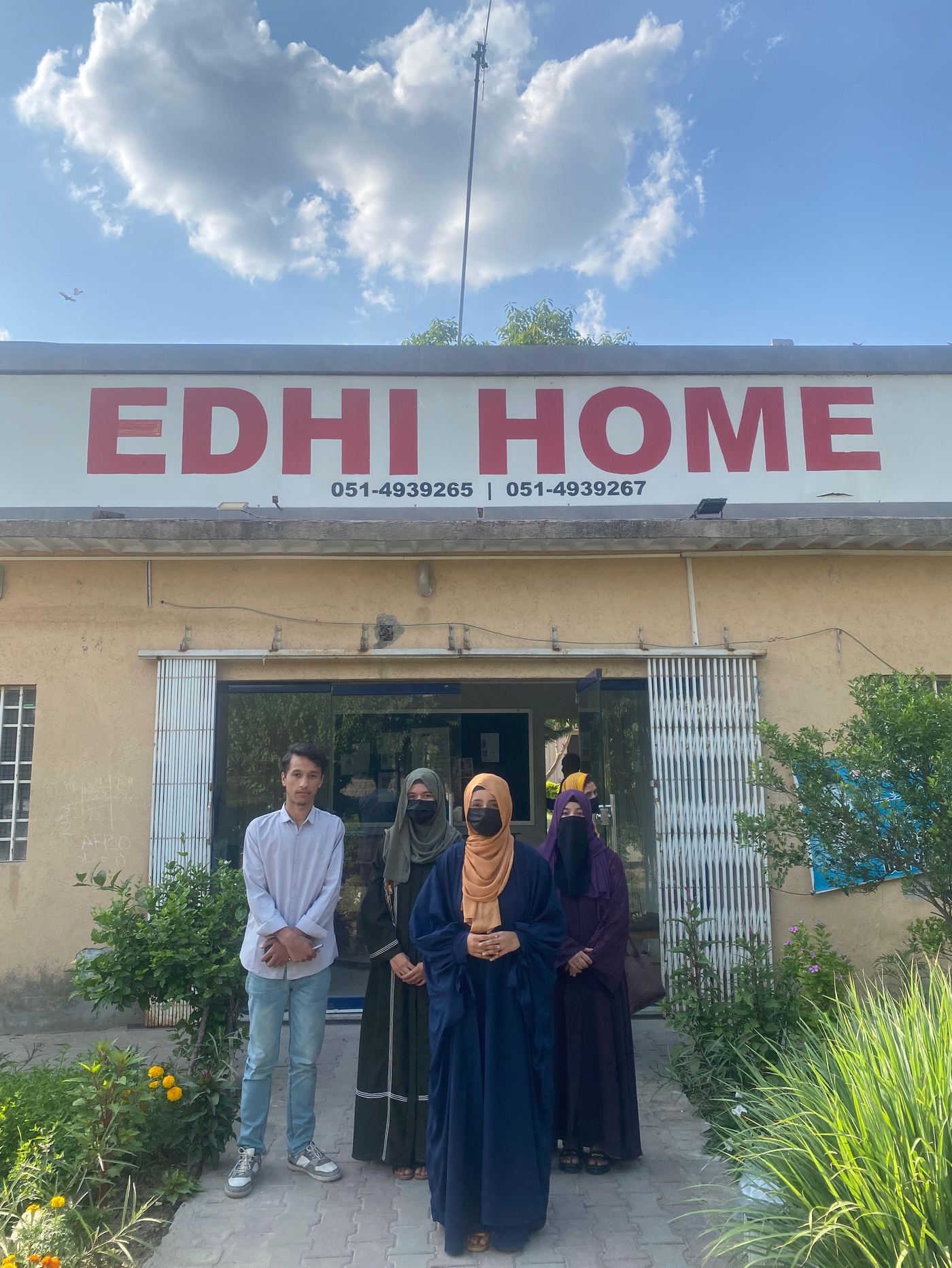Volunteer visit to Edhi Home